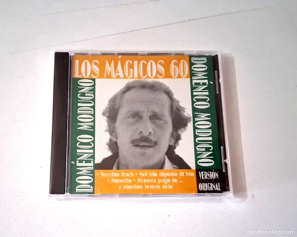 CDs de m&uacute;sica: DOMENICO MODUGNO &rdquo;LOS MAGICOS 60&rdquo; CD 12 TRACKS COMO NUEVO - Foto 1