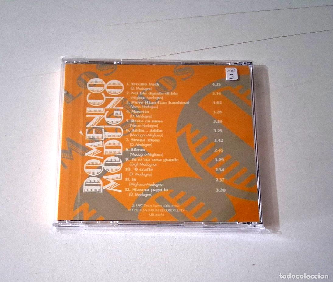 CDs de m&uacute;sica: DOMENICO MODUGNO &rdquo;LOS MAGICOS 60&rdquo; CD 12 TRACKS COMO NUEVO - Foto 2