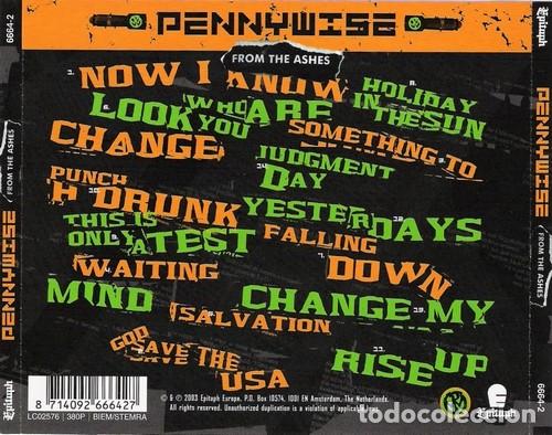 CDs de m&uacute;sica: Pennywise &lrm;&ndash; From The Ashes - CD+DVD - Foto 2