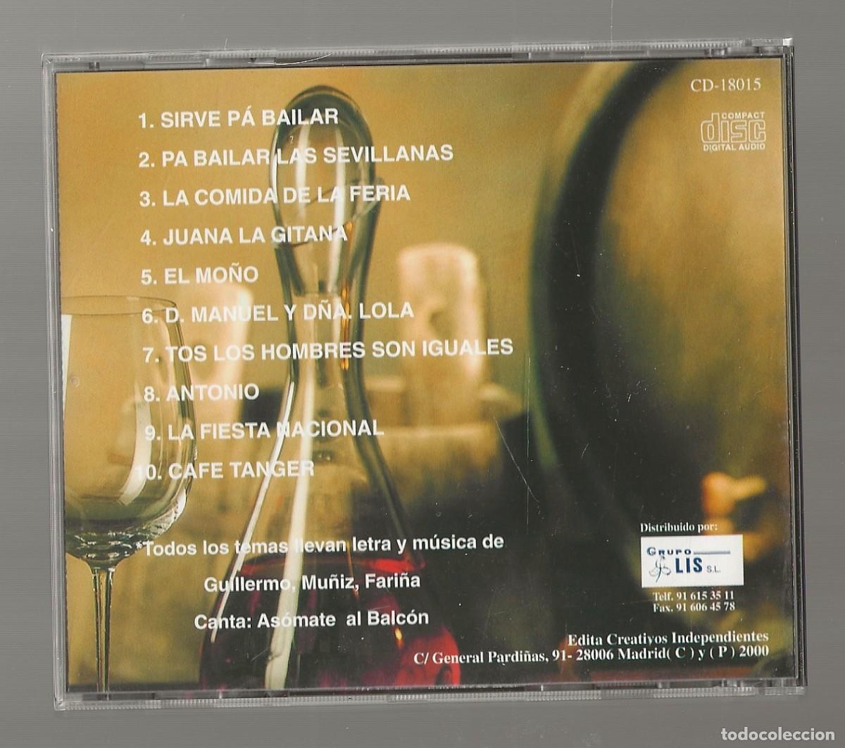 CDs de m&uacute;sica: SEVILLANAS - 10 VERSIONES ORIGINALES - CD - Foto 2