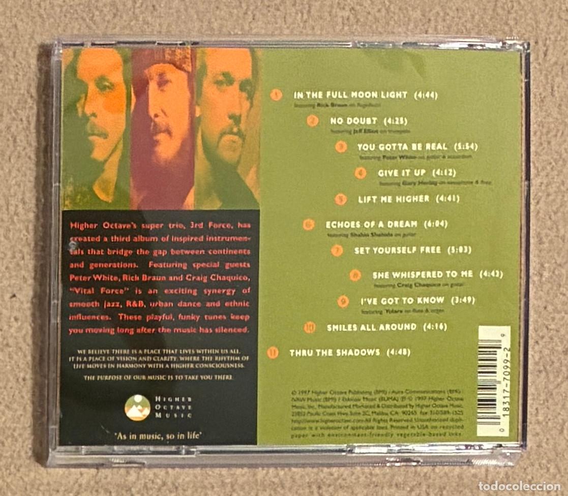 CDs de m&uacute;sica: 3rd Force. Vital Force (0776CD) - Foto 2