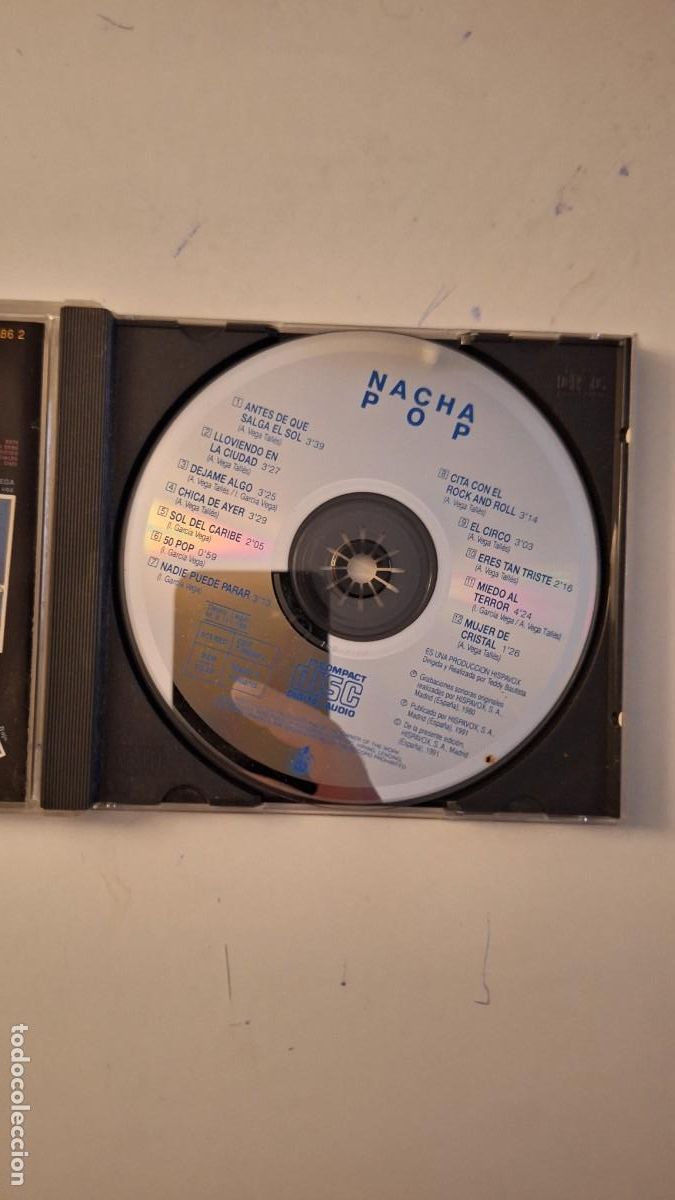 CDs de m&uacute;sica: Nacha Pop &lrm;&ndash; Nacha Pop cd 2009 - Foto 2