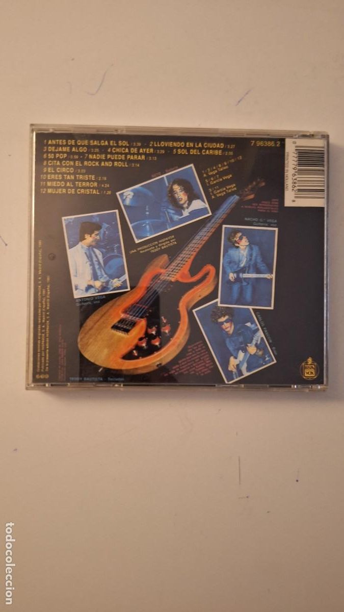 CDs de m&uacute;sica: Nacha Pop &lrm;&ndash; Nacha Pop cd 2009 - Foto 3