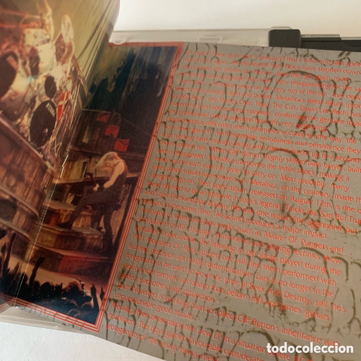 CDs de m&uacute;sica: Cd metallica open graves de 1991 - Foto 4