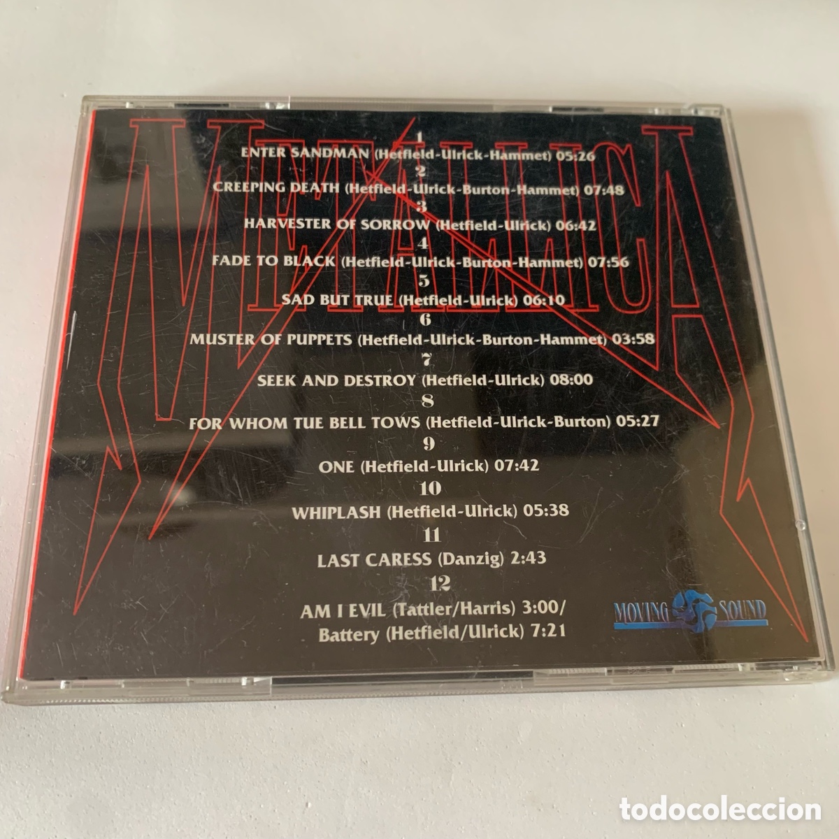 CDs de m&uacute;sica: Cd metallica open graves de 1991 - Foto 6