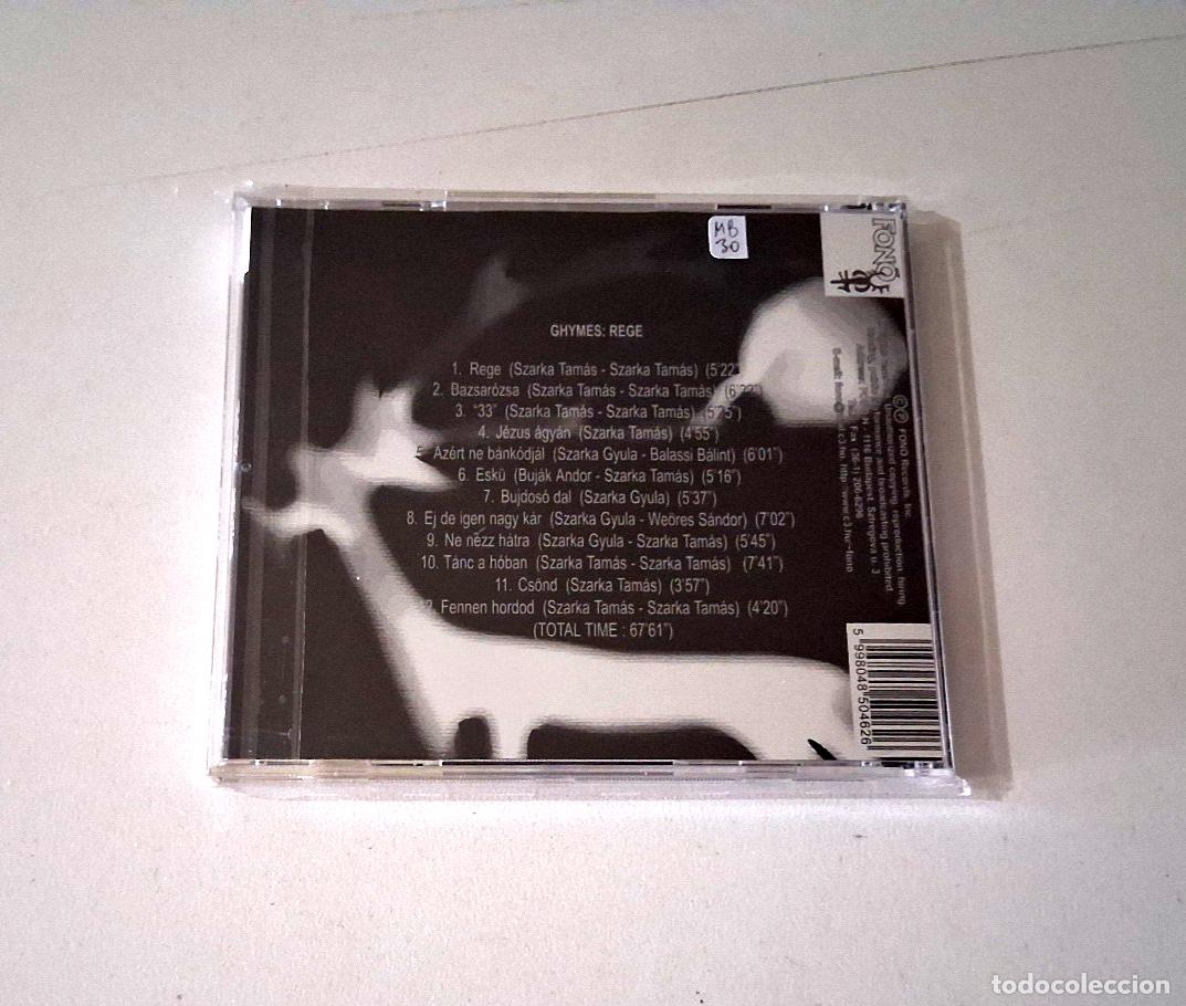 CDs de m&uacute;sica: GHYMES &rdquo;REGE&rdquo; CD 12 TRACKS - Foto 2