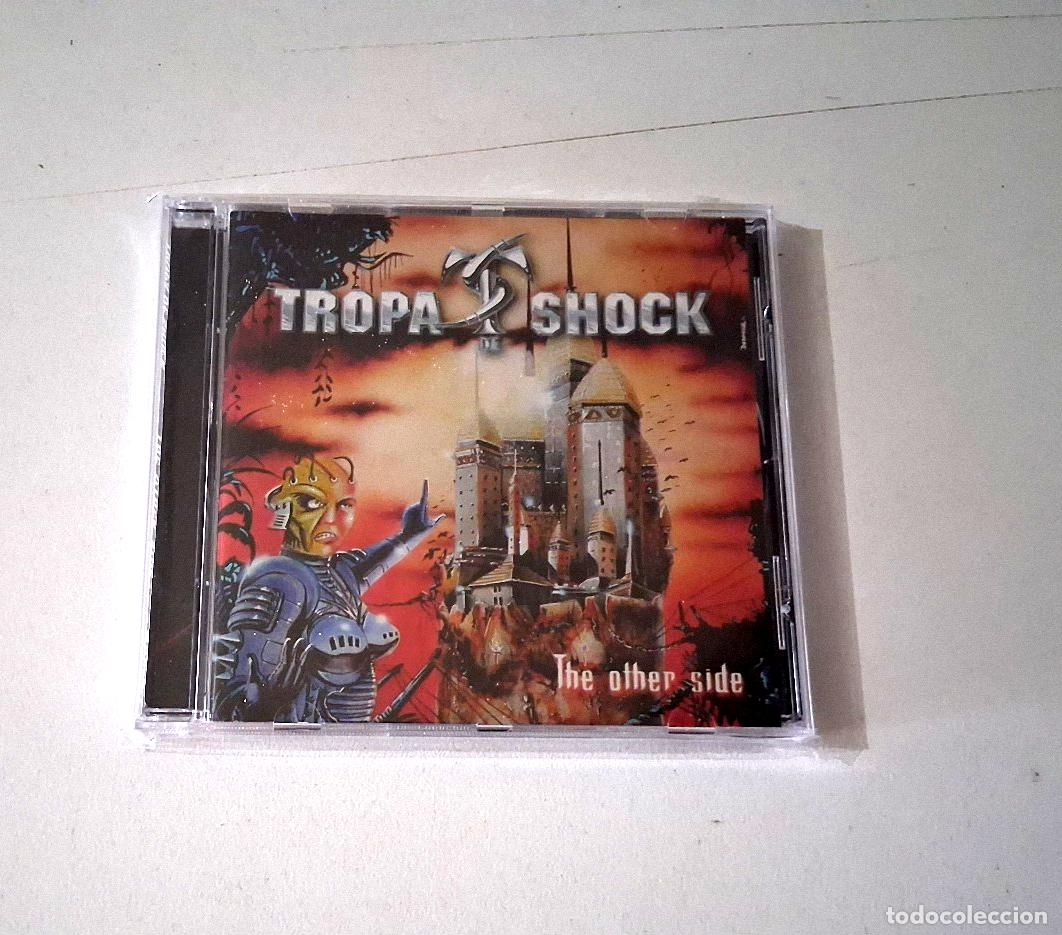 CDs de m&uacute;sica: TROPA DE SHOCK &rdquo;THE OTHER SIDE&rdquo; CD 12 TRACKS - Foto 1