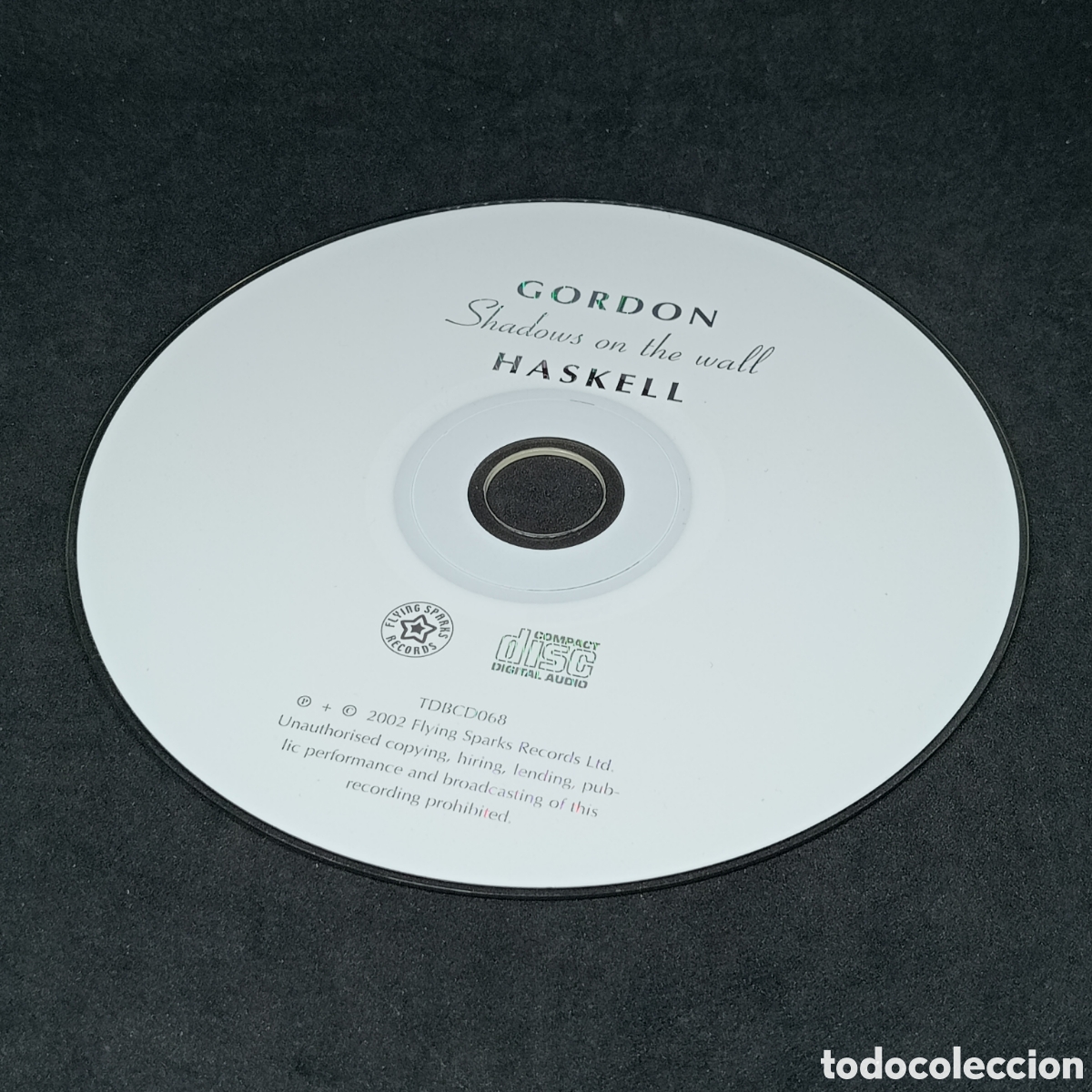CDs de m&uacute;sica: GORDON HASKELL - SHADOWS ON THE WALL - 2002 - CD - DISCO VERIFICADO - Foto 6