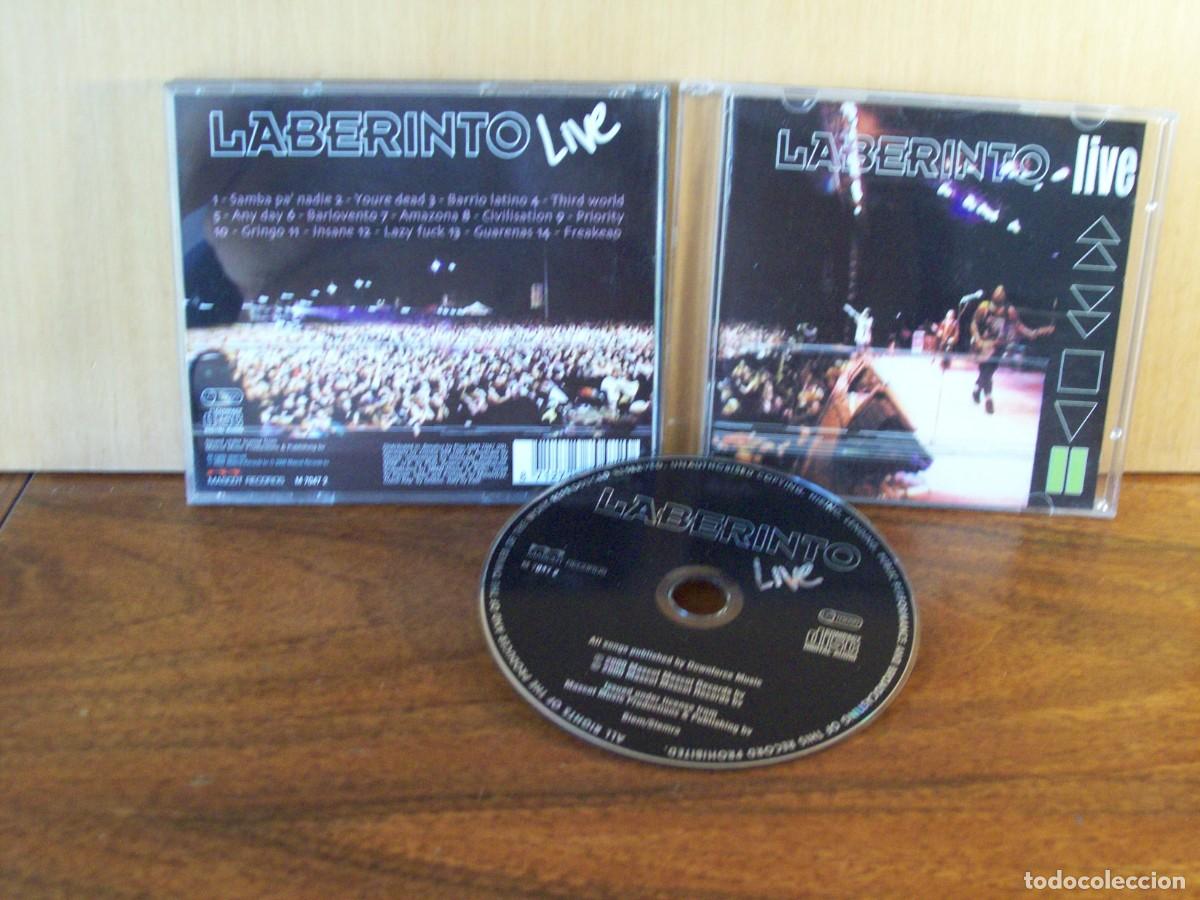 CDs de m&uacute;sica: LABERINTO - LIVE - CD MASCOT RECORDS - Foto 1