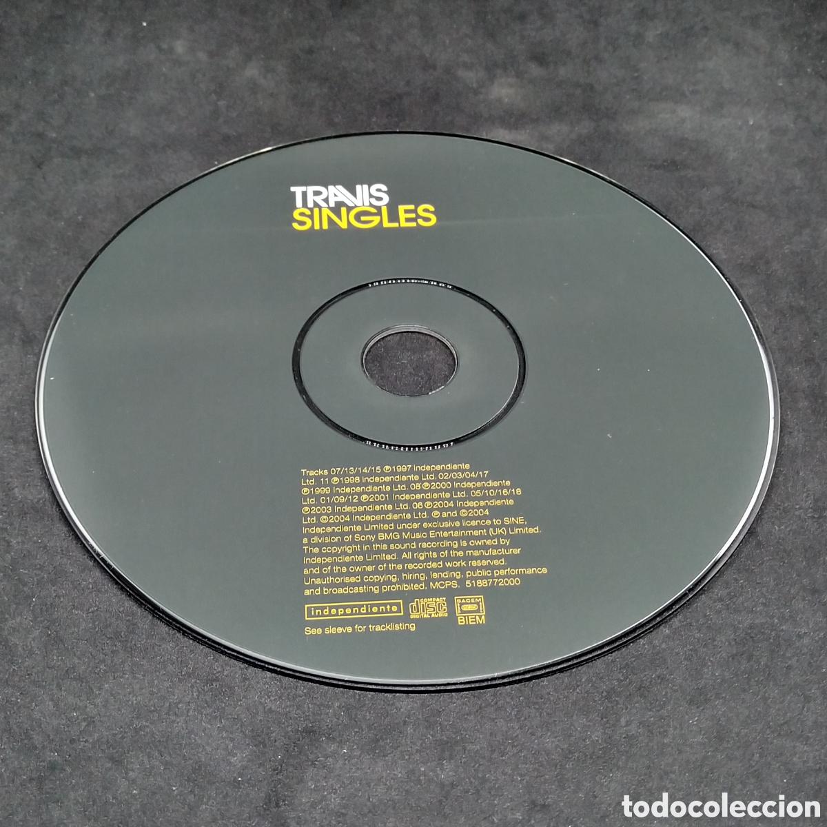 CDs de m&uacute;sica: TRAVIS - SINGLES - CD - 2007 - DISCO VERIFICADO - Foto 6