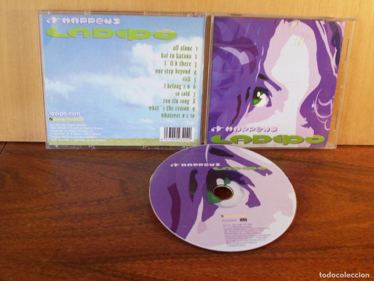 CDs de m&uacute;sica: LADIPO - HAPPENS - CD EDICION 2004 - Foto 1