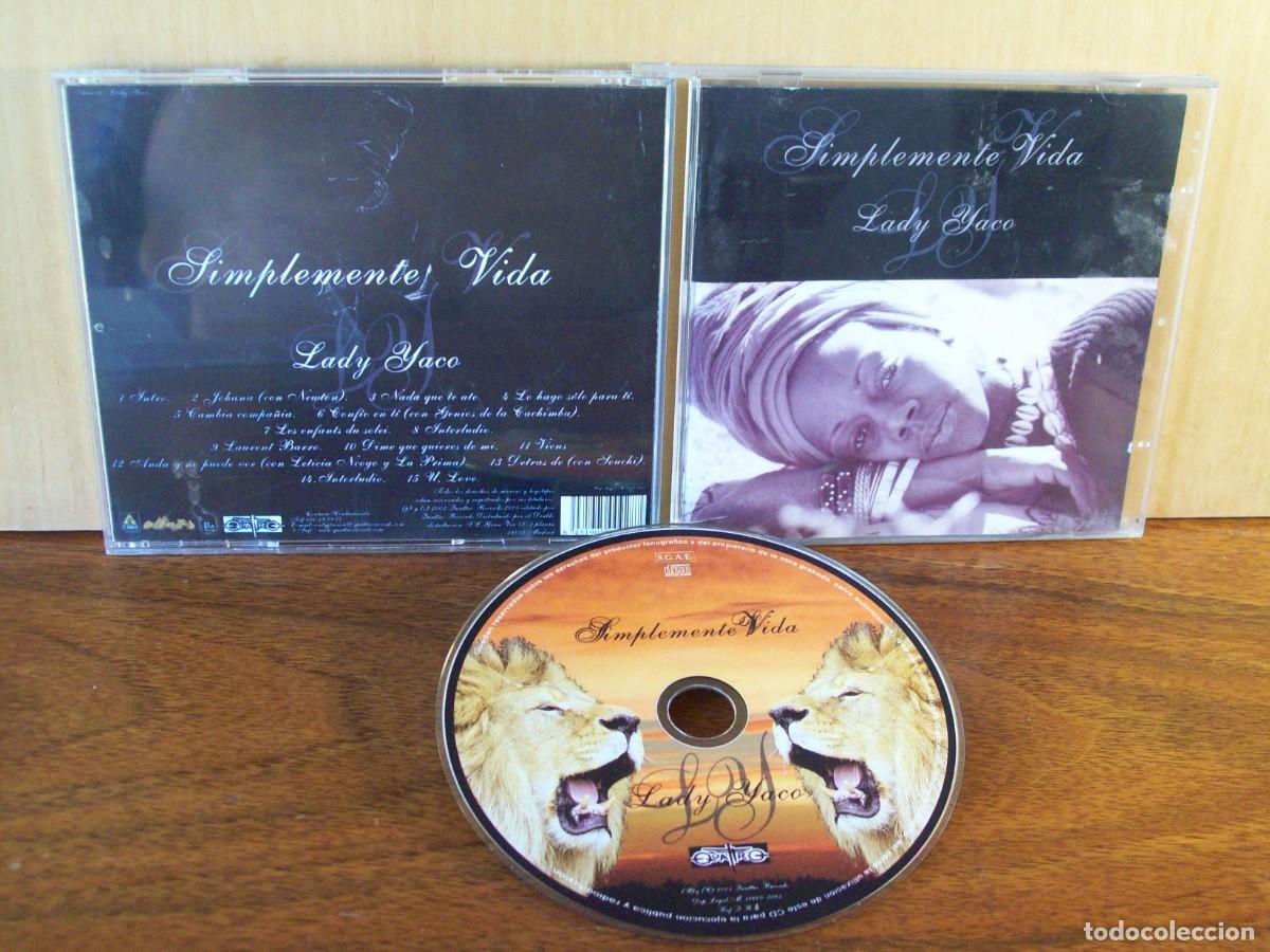 CDs de m&uacute;sica: LADY YACO - SIMPLEMENTE VIDA - CD - Foto 1