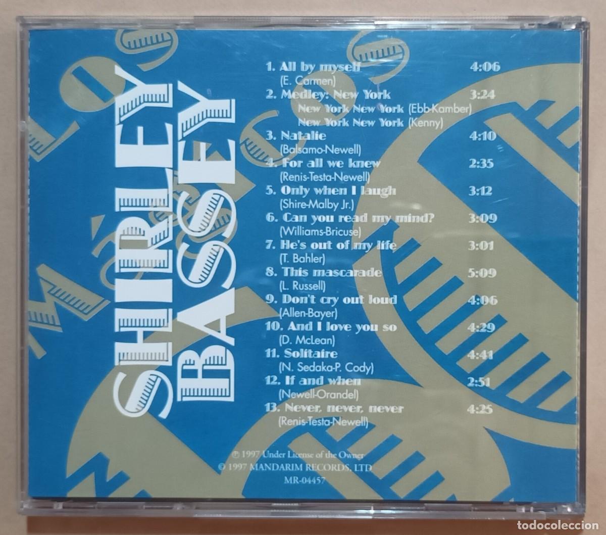 CDs de m&uacute;sica: CD - SHIRLEY BASSEY - LOS M&Aacute;GICOS 60 - Foto 2