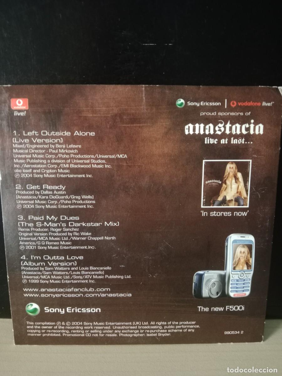 CDs de m&uacute;sica: CD Anastacia - 4 temas Sony Ericsson - Foto 2