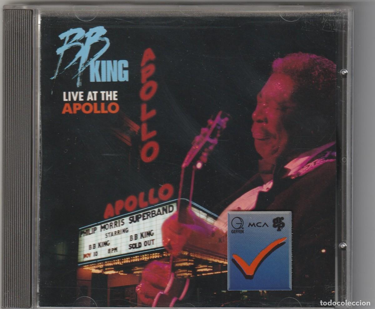 CDs de m&uacute;sica: B.B. KING - LIVE AT THE APOLLO (CD MCA) - Foto 1