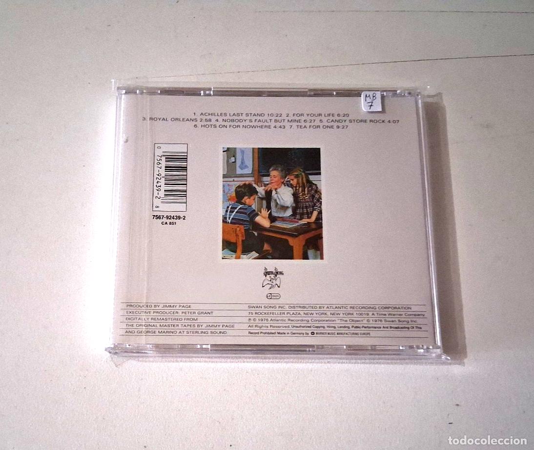 CDs de m&uacute;sica: LED ZEPPELIN &rdquo;PRESENCE&rdquo; CD 7 TRACKS REMASTERED - Foto 2
