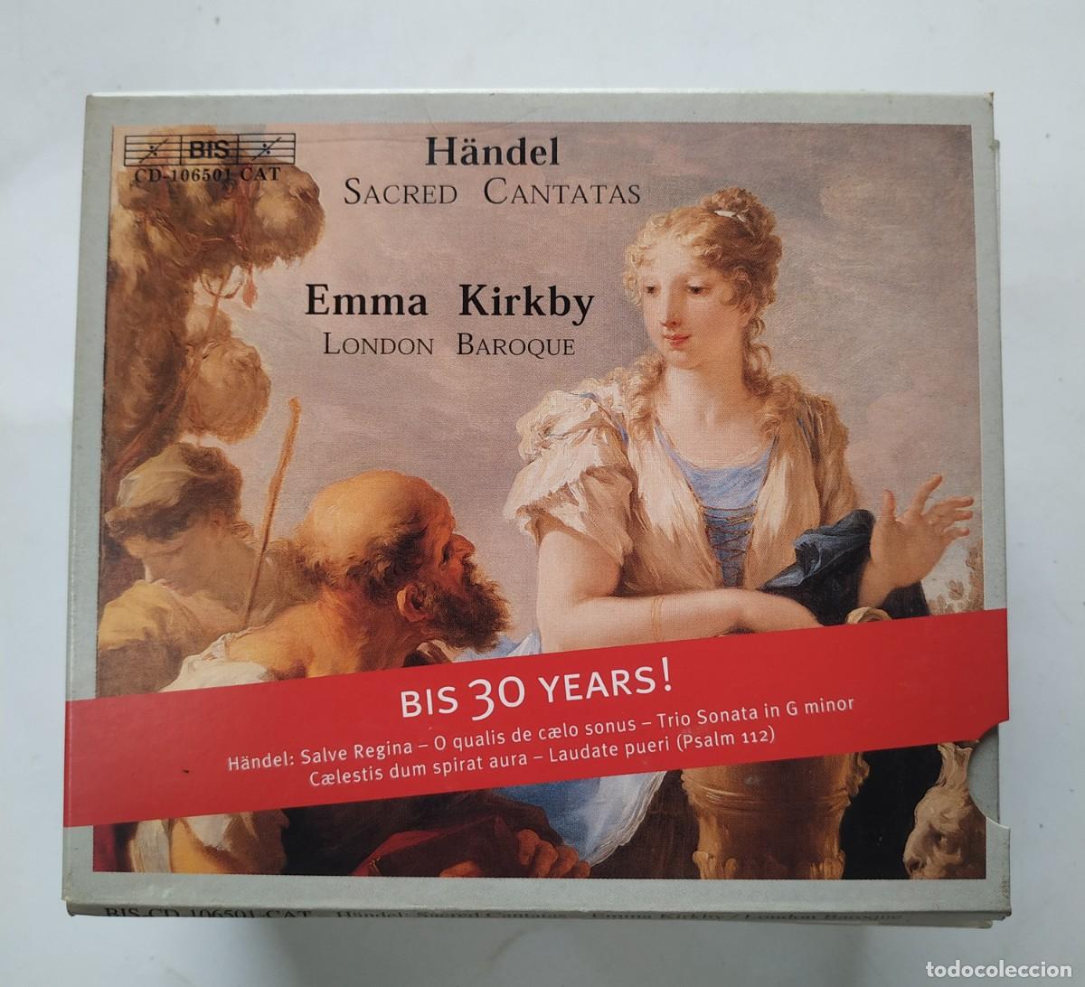 CDs de m&uacute;sica: CD HAENDEL SACRED CANTATAS - Foto 1