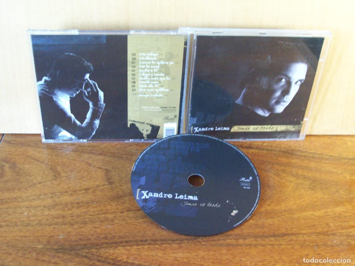 CDs de m&uacute;sica: XANDRO LEIMA - JAMAS ES TARDE - CD - Foto 1