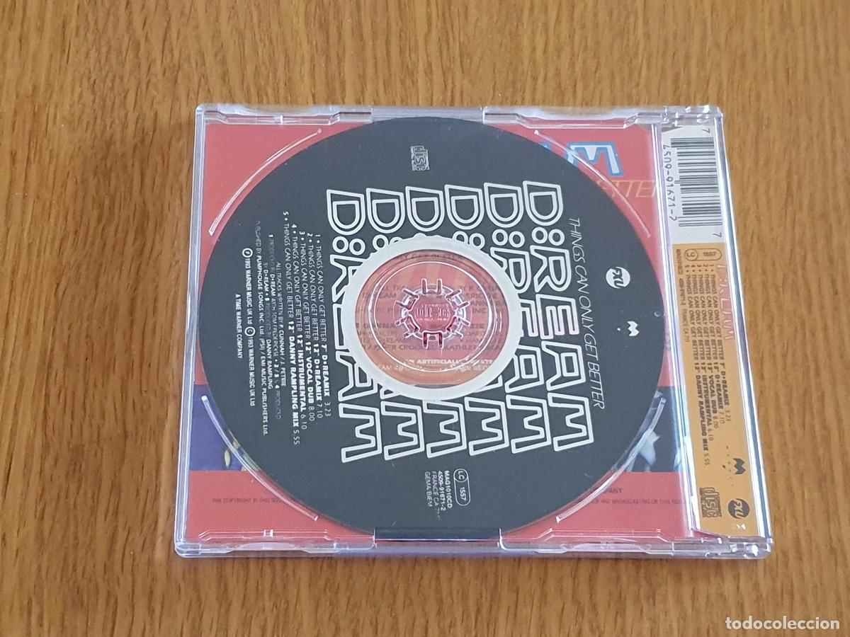 CDs de m&uacute;sica: CD maxi single - D:Ream&nbsp;&ndash;&nbsp;Things Can Only Get Better - 1993 - Foto 3