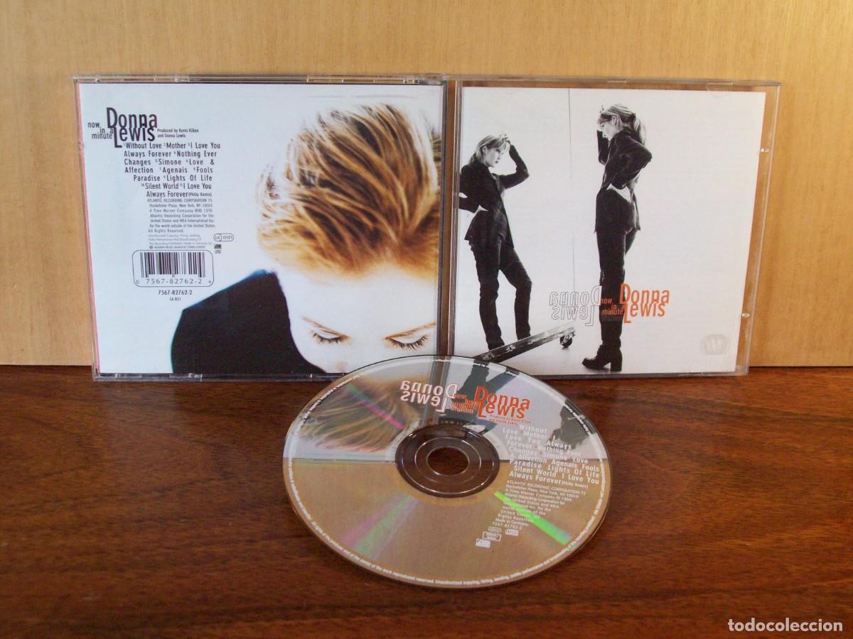 CDs de m&uacute;sica: DONNA LEWIS - NOW IN A MINUTE - CD - Foto 1
