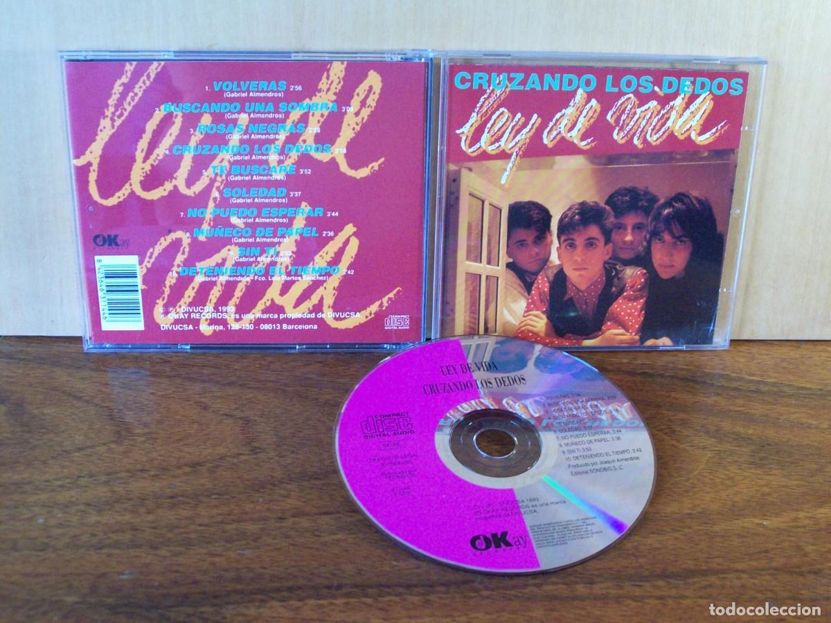 CDs de m&uacute;sica: LEY DE VIDA - CRUZANDO LOS DEDOS - CD - Foto 1
