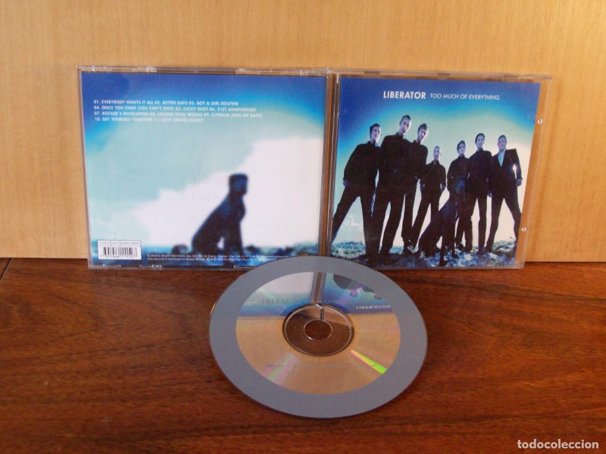 CDs de m&uacute;sica: LIBERATOR - TOO MUCH OF EVERYTHING - CD - Foto 1