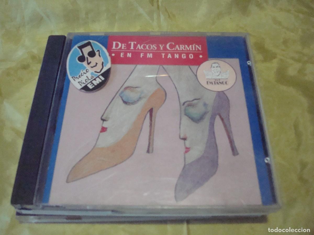 CDs de m&uacute;sica: DE TACOS Y CARMIN. EN FM TANGO. EDC. CANADA. CD. IMPECABLE - Foto 1