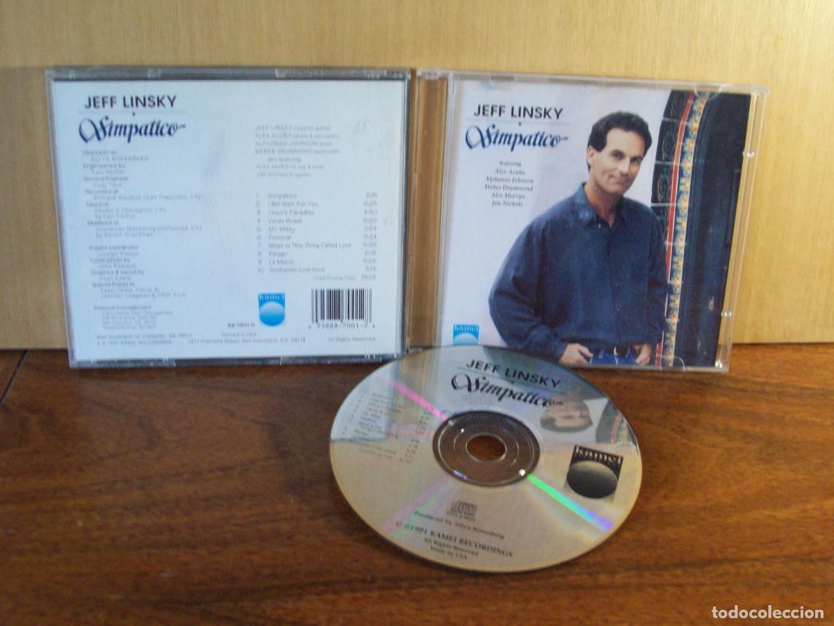 CDs de m&uacute;sica: JEFF LINSKY - SIMPATICO - CD - Foto 1