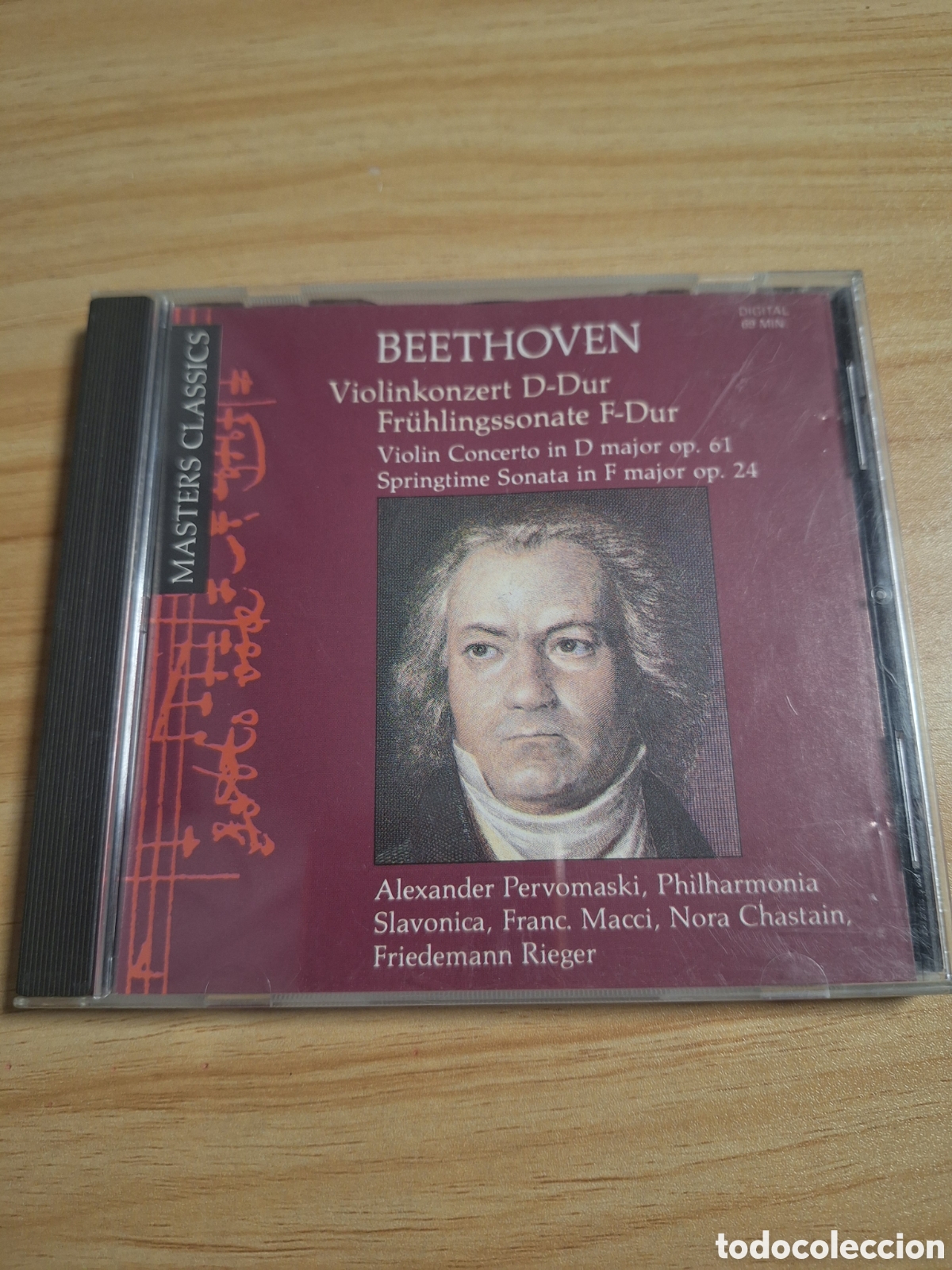 CDs de m&uacute;sica: Scd83 BEETHOVEN - VIOLINKONZERT CD MUSICA - Foto 1