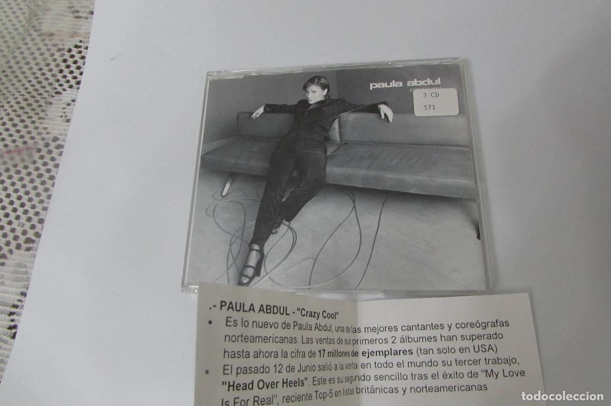 CDs de m&uacute;sica: PAULA ABDUL CRAZY COOL CD SINGLE CADENA 100 - Foto 1