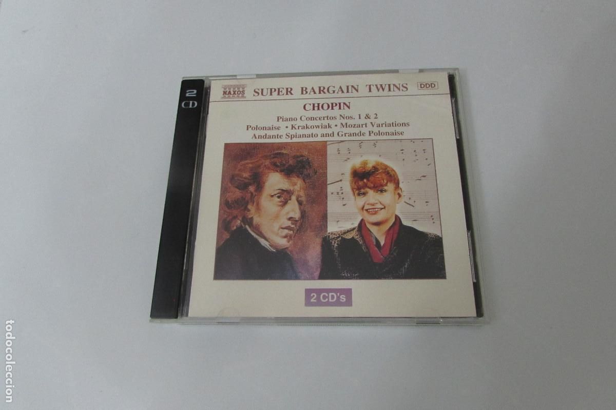 CDs de m&uacute;sica: SUPER BARGAIN TWINS CHOPIN 2 CDS - Foto 1