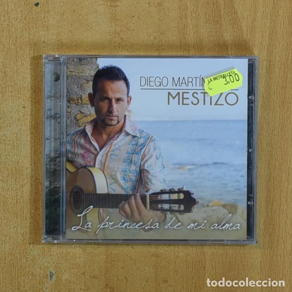 CDs de m&uacute;sica: DIEGO MARTINEZ MESTIZO - LA PRINCESA DE MI ALMA - CD - Foto 1