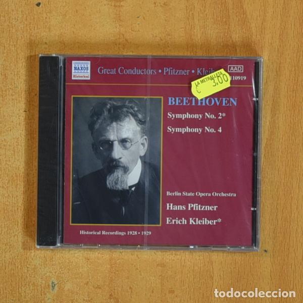 CDs de m&uacute;sica: BEETHOVEN - SYMPHONY NO 2 / SYMPHONY NO 4 - CD - Foto 1