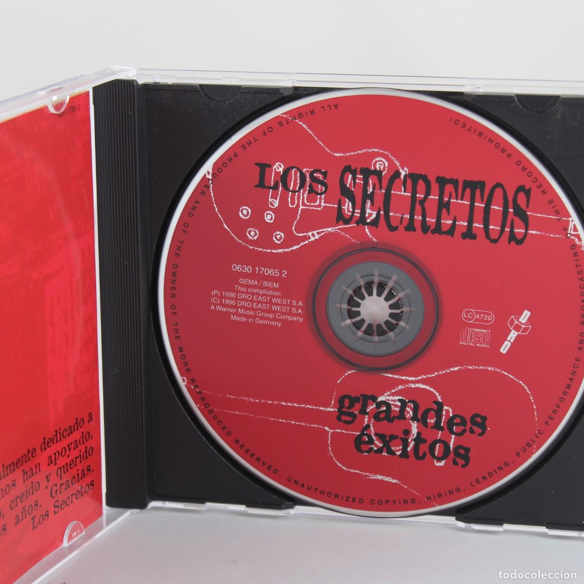 CDs de m&uacute;sica: Los Secretos - Grandes Exitos Cd A&ntilde;o 1996 - Foto 2