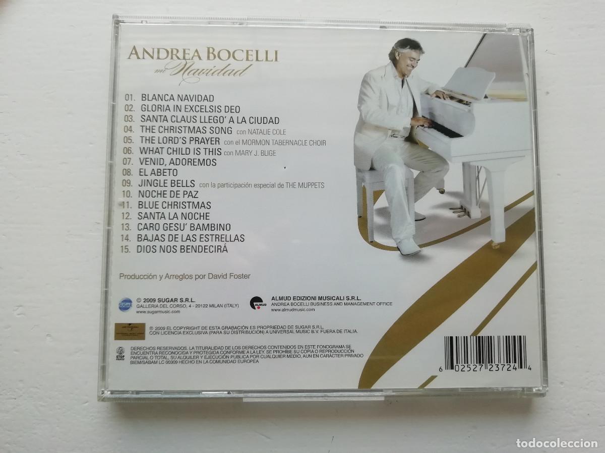 CDs de m&uacute;sica: Andrea Bocelli - Mi Navidad cd - Foto 2