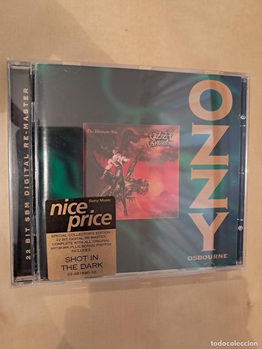 CDs de m&uacute;sica: Ozzy Osbourne , The Ultimate Sin , CD 1995 estado impecable. - Foto 1