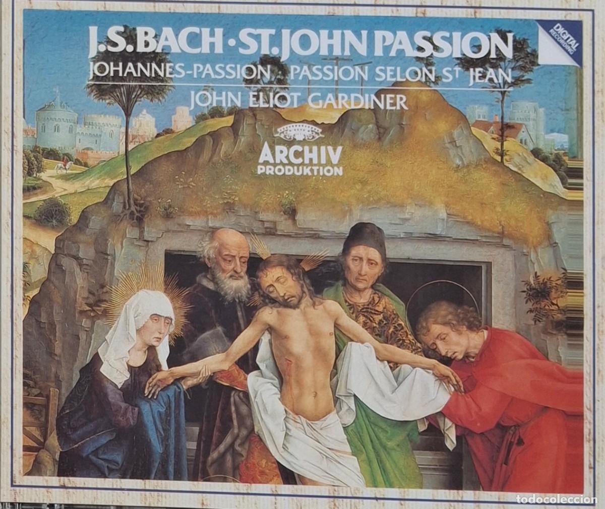 CDs de m&uacute;sica: BACH - ST. JOHN PASSION - JOHN ELIOT GARDINER - CD - Foto 4