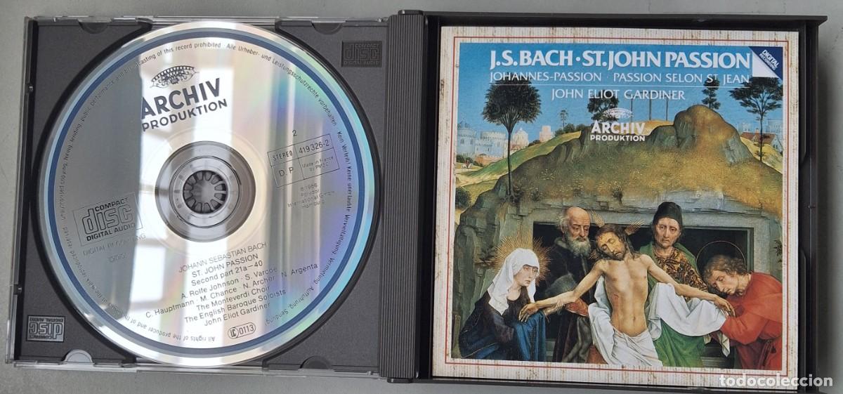CDs de m&uacute;sica: BACH - ST. JOHN PASSION - JOHN ELIOT GARDINER - CD - Foto 5