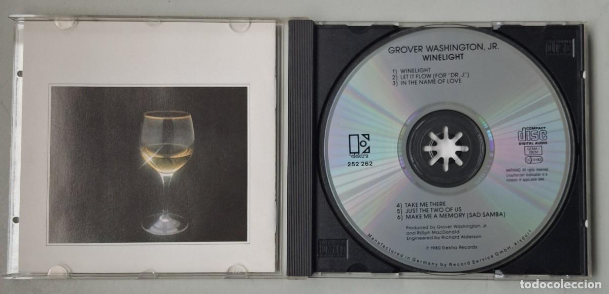 CDs de m&uacute;sica: GROVER WASHINGTON, JR. - WINELIGHT - CD - Foto 3
