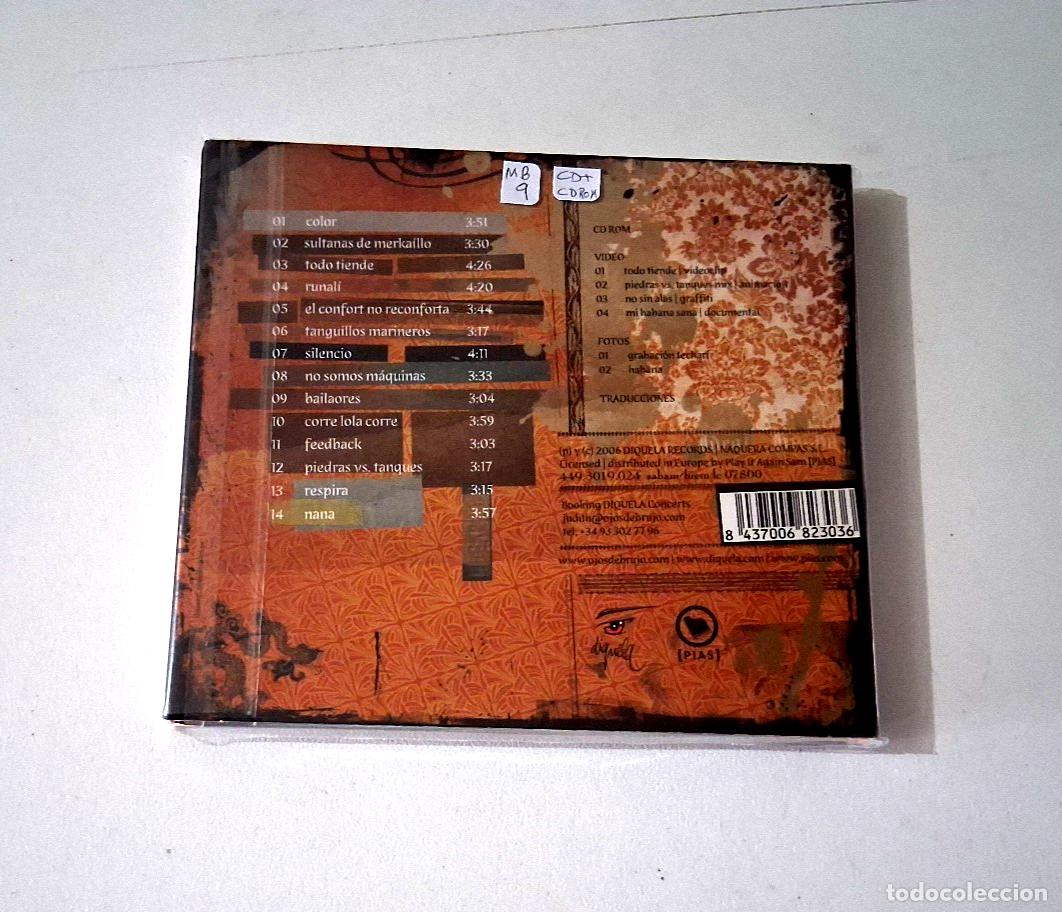 CDs de m&uacute;sica: OJOS DE BRUJO &rdquo;TECHARI&rdquo; CD 14 TRACKS DIGIPACK + CD-ROM - Foto 2