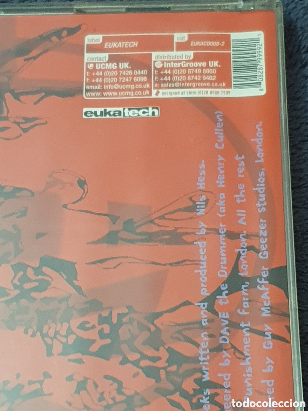 CDs de m&uacute;sica: CD55. Reck - Lifestyle, (Nils Hess), Eukatech 2000. - Foto 6