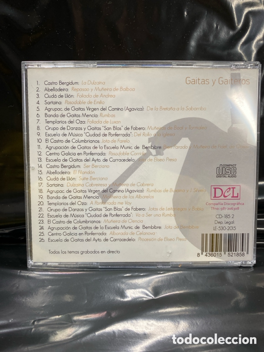 CDs de m&uacute;sica: CD GAITAS Y GAITEIROS - Foto 2