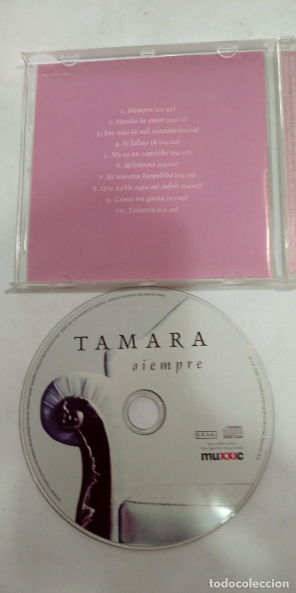 CDs de m&uacute;sica: Tamara Siempre &aacute;lbum CD - Foto 3
