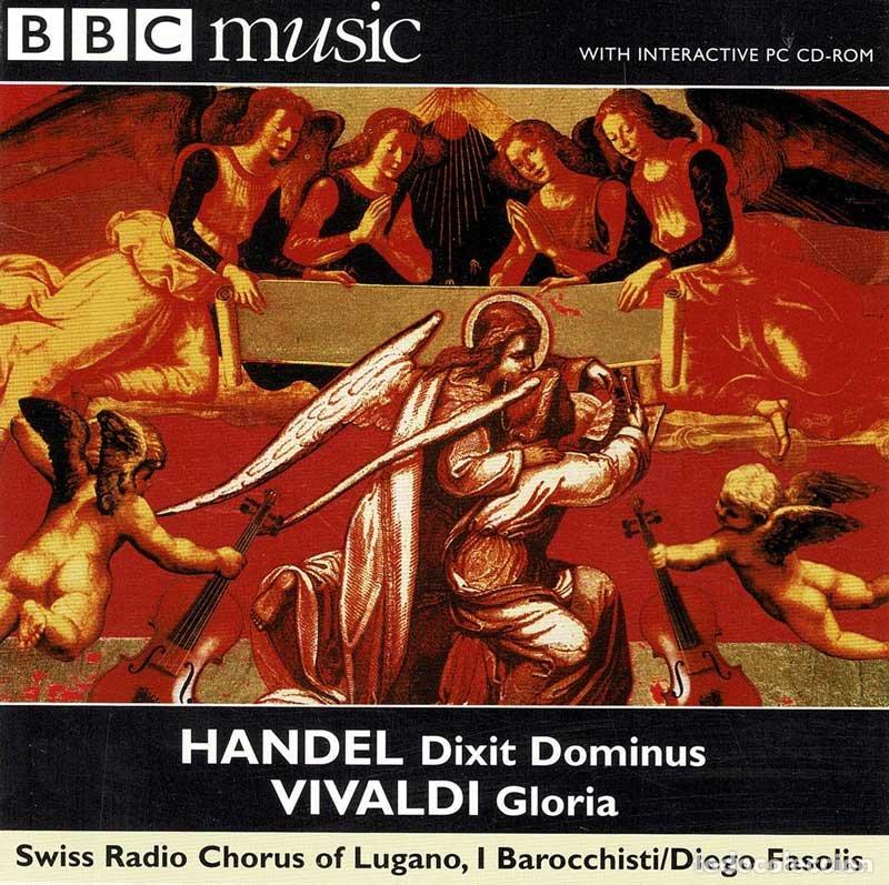CDs de m&uacute;sica: Handel. Vivaldi - Dixit Dominus. Gloria. CD - Foto 1