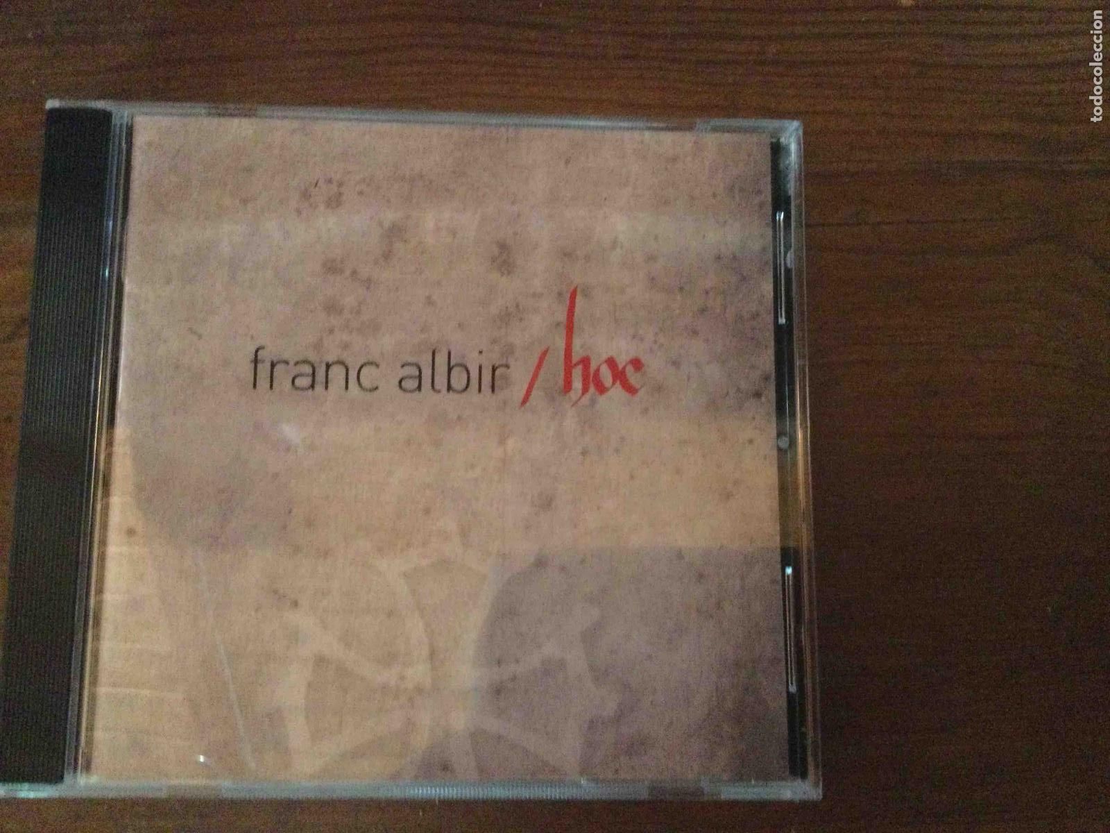 CDs de m&uacute;sica: FRANC ALBIR - Hoc (Musea Parallele - Musea Records, 2014) CD - Foto 1