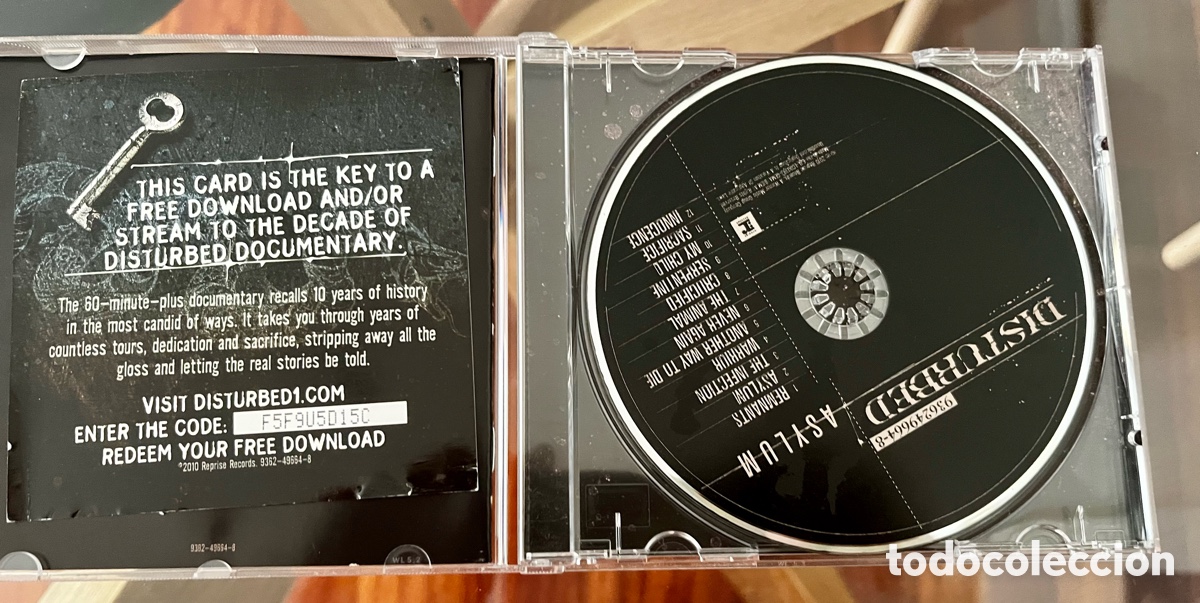 CDs de m&uacute;sica: DISTURBED - Soul Asylum. - Foto 2