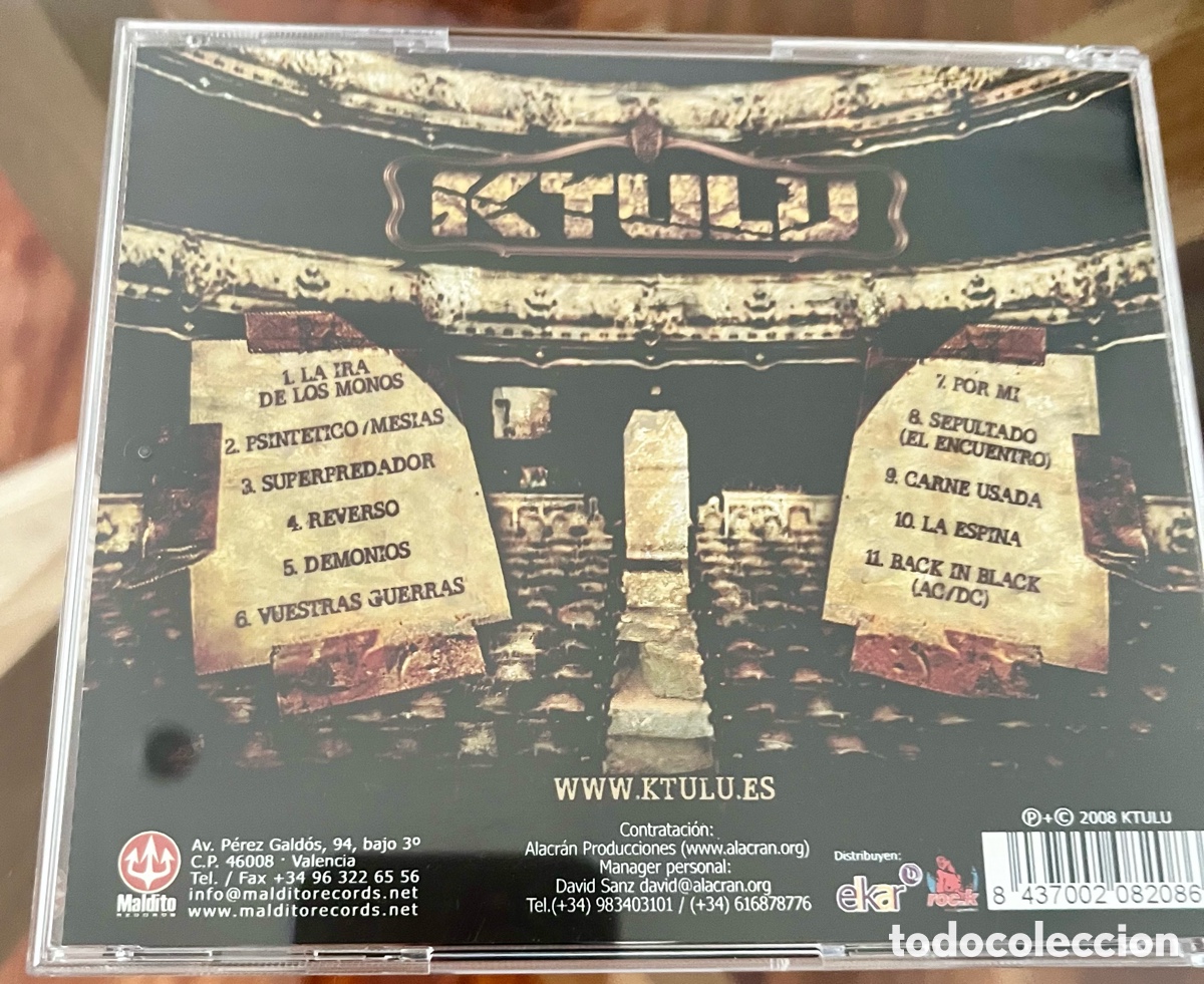 CDs de m&uacute;sica: KTULU - Show Canibal. - Foto 3