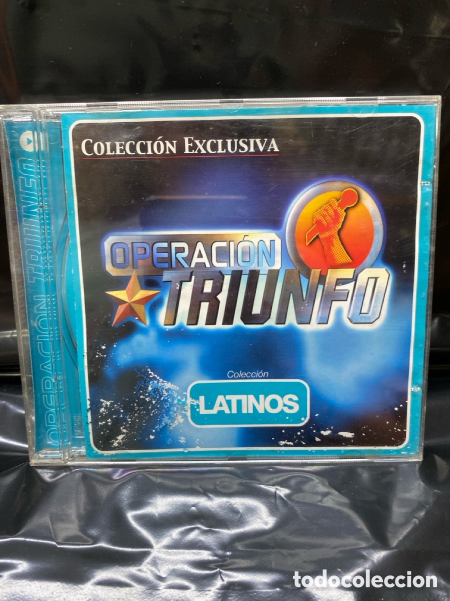 CDs de m&uacute;sica: CD OPERACI&Oacute;N TRIUNFO. COLECCI&Oacute;N LATINOS - Foto 1