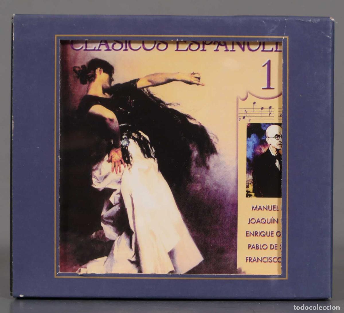 CDs de m&uacute;sica: CAJA CD. CLASICOS ESPA&Ntilde;OLES - Foto 1