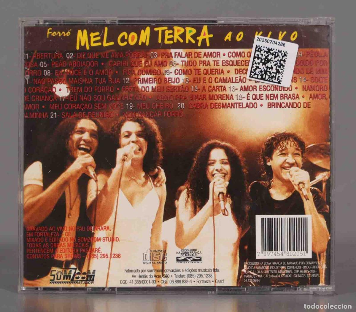 CDs de m&uacute;sica: CD. Forr&oacute; Mel Com Terra &ndash; Ao Vivo - Foto 2